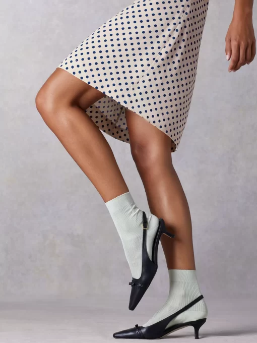 Accessories Rouje | Abelia Escarpins Cuir Noir