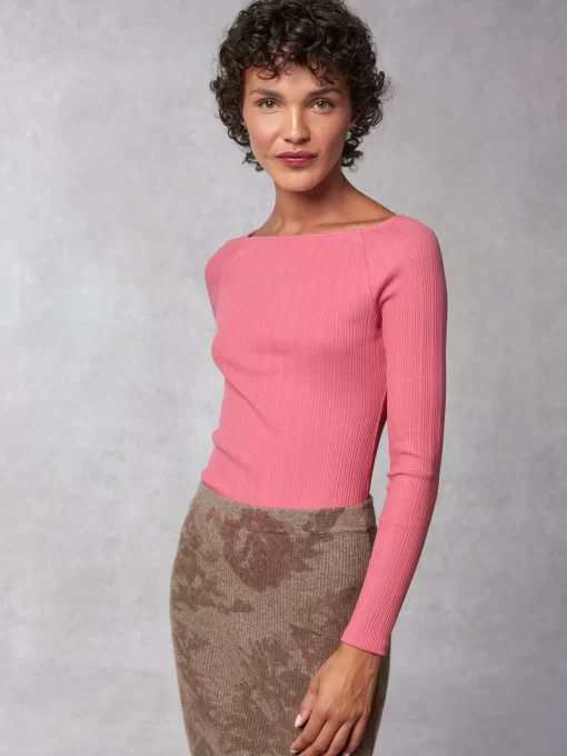 Clothing Rouje | Alaina Top Uni Rose