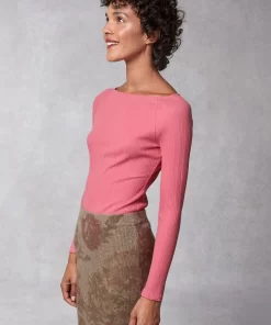 Clothing Rouje | Alaina Top Uni Rose