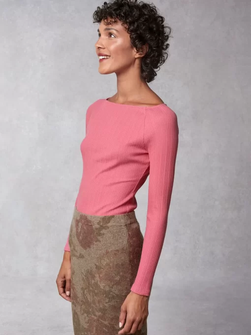 Clothing Rouje | Alaina Top Uni Rose