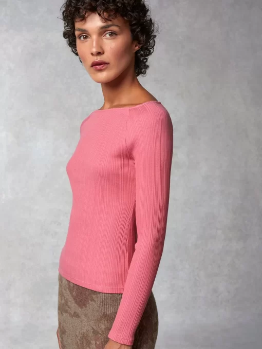 Clothing Rouje | Alaina Top Uni Rose