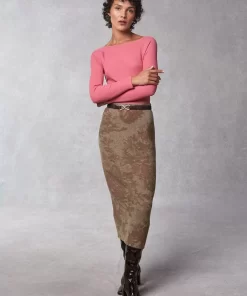 Clothing Rouje | Alaina Top Uni Rose