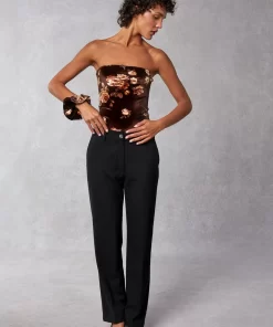 Clothing Rouje | Amale Pants Uni Noir