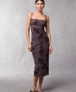 Clothing Rouje | Anaide Dress Anemone Bordeaux
