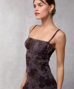 Clothing Rouje | Anaide Dress Anemone Bordeaux