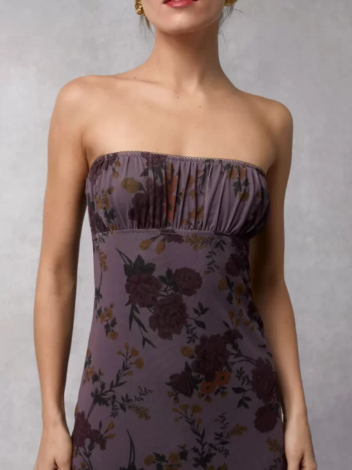 Clothing Rouje | Anaide Dress Anemone Bordeaux