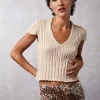 Clothing Rouje | Augustine Top Uni Sable