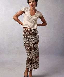 Clothing Rouje | Augustine Top Uni Sable