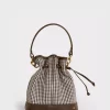 Accessories Rouje | Ben Bag Vichy Marron