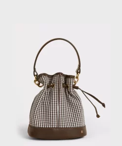 Accessories Rouje | Ben Bag Vichy Marron