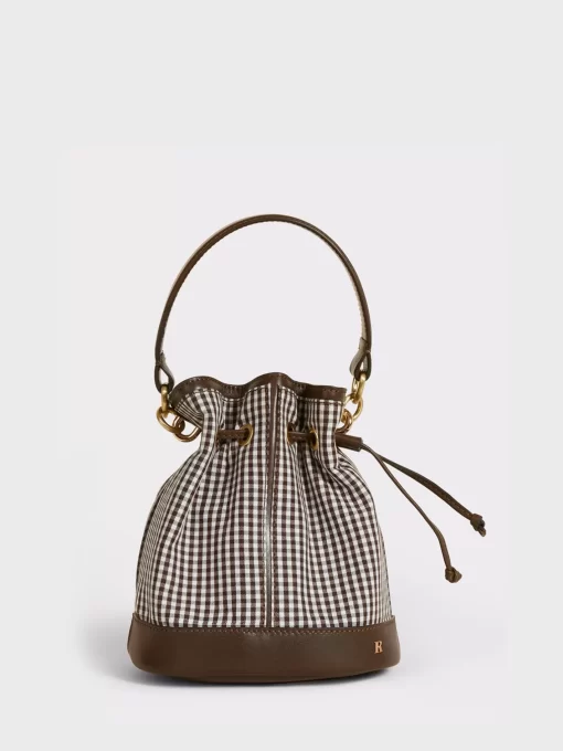 Accessories Rouje | Ben Bag Vichy Marron