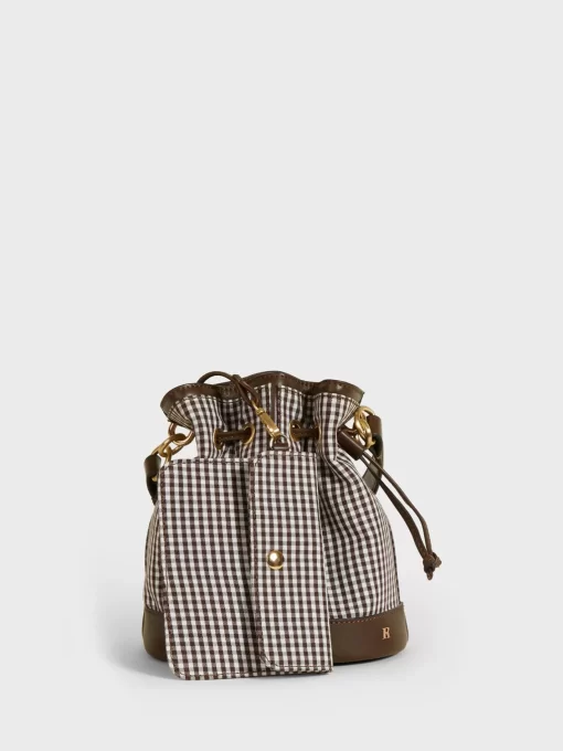 Accessories Rouje | Ben Bag Vichy Marron