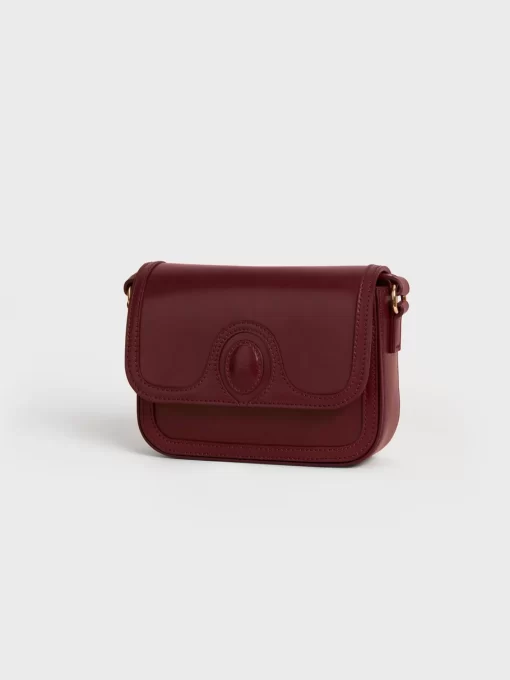 Accessories Rouje | Bibi Bag Cuir Bordeaux