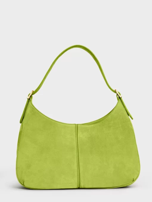 Accessories Rouje | Big Bag Suede Vert