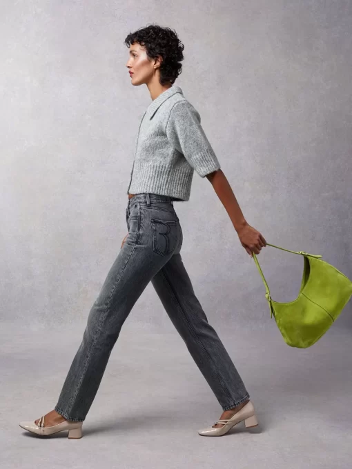 Accessories Rouje | Big Bag Suede Vert
