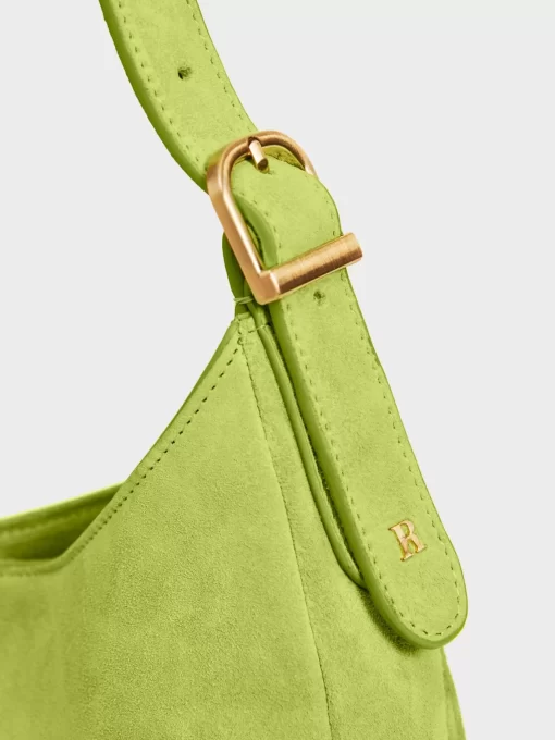 Accessories Rouje | Big Bag Suede Vert