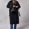 Clothing Rouje | Brent Coat Uni Noir