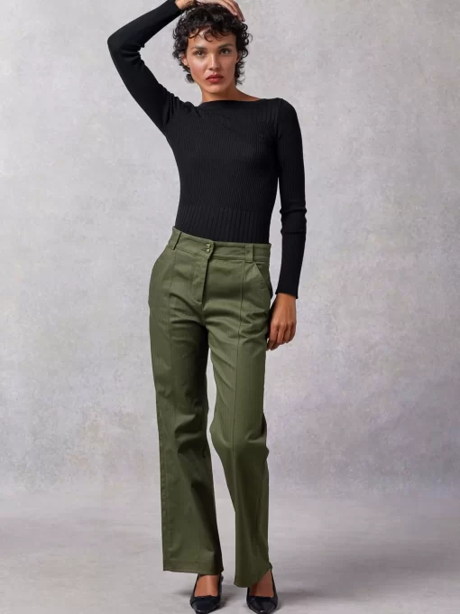 Clothing Rouje | Brigitte Sweater Uni Noir