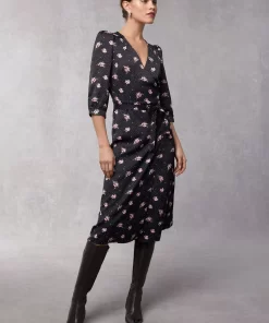 Clothing Rouje | Caitlin Dress Petunias Marine
