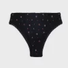 Clothing Rouje | Carmen Panties Mini Fleurs Noir