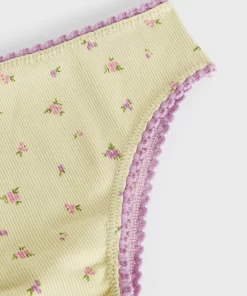 Clothing Rouje | Carmen Panties Mini Fleurs Anis