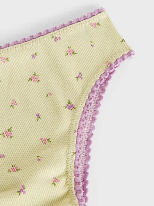 Clothing Rouje | Carmen Panties Mini Fleurs Anis