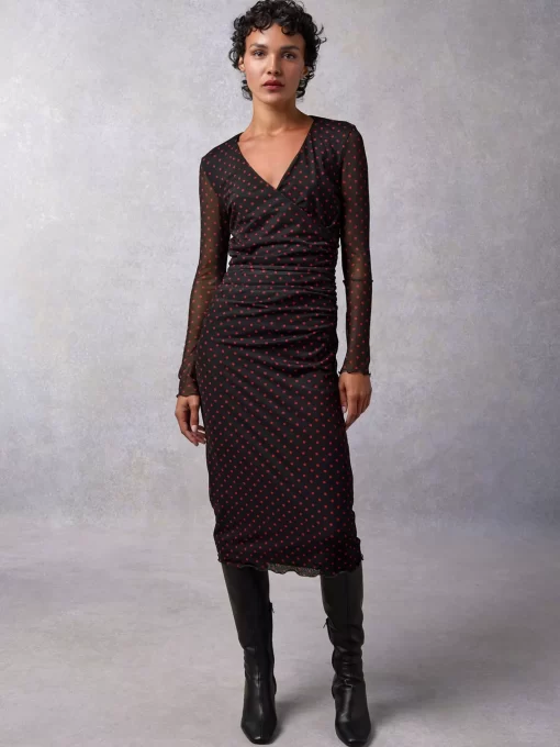 Clothing Rouje | Cleria Dress Carmena Noir