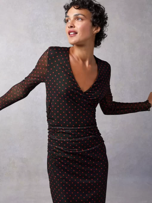 Clothing Rouje | Cleria Dress Carmena Noir