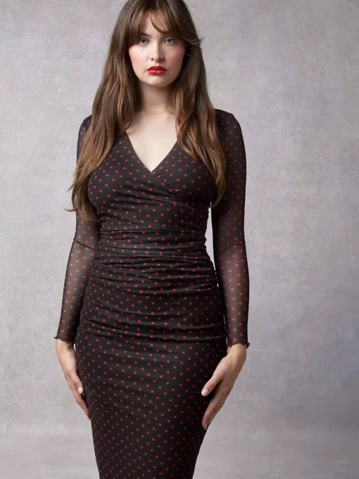 Clothing Rouje | Cleria Dress Carmena Noir
