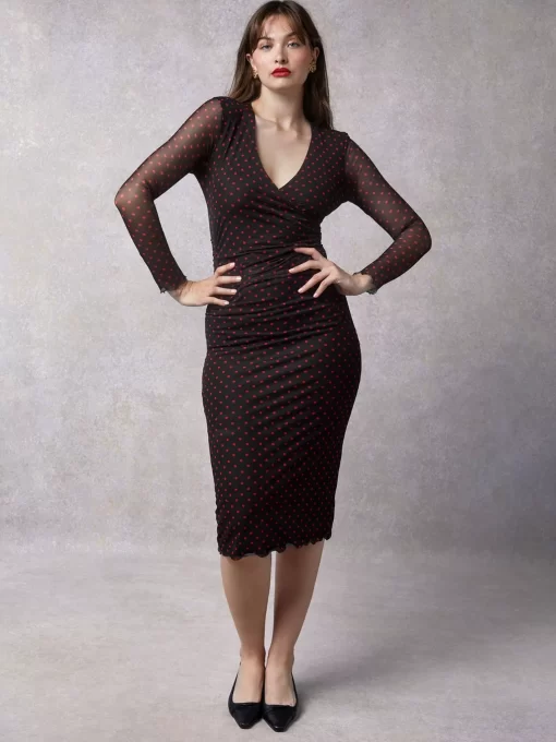 Clothing Rouje | Cleria Dress Carmena Noir