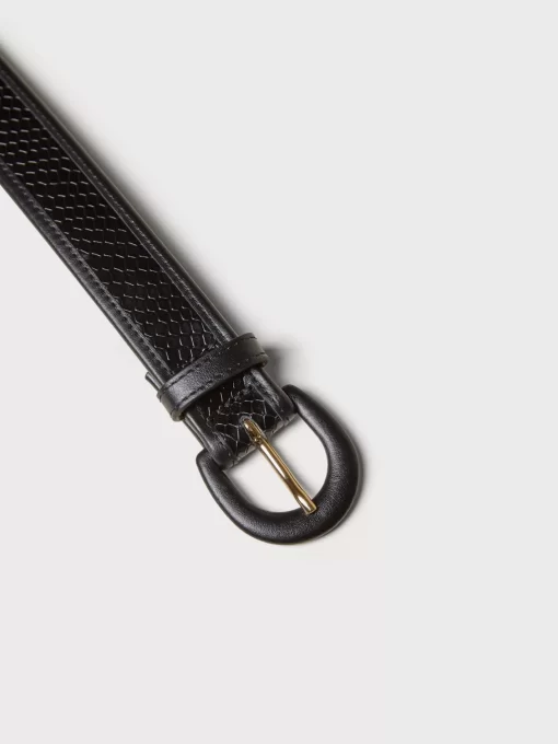 Accessories Rouje | Cooper Belt Noir