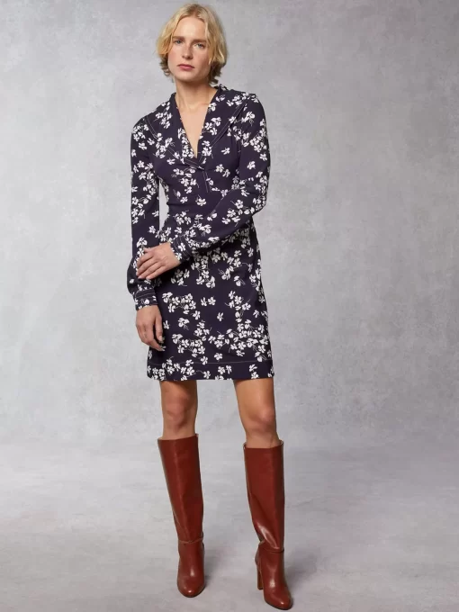 Clothing Rouje | Daline Dress Cerisier Marine
