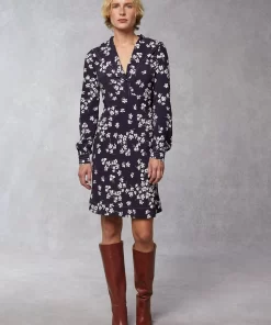 Clothing Rouje | Daline Dress Cerisier Marine