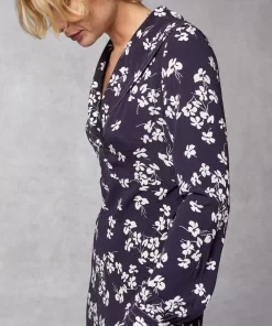 Clothing Rouje | Daline Dress Cerisier Marine