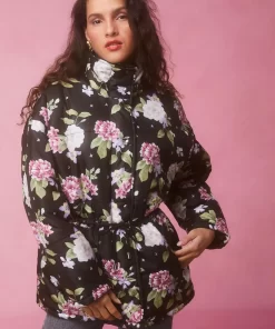 Clothing Rouje | Daphne Down Jacket Amaryllis Noir