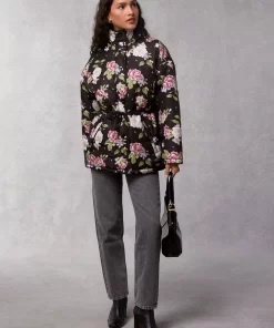 Clothing Rouje | Daphne Down Jacket Amaryllis Noir