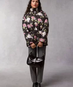 Clothing Rouje | Daphne Down Jacket Amaryllis Noir
