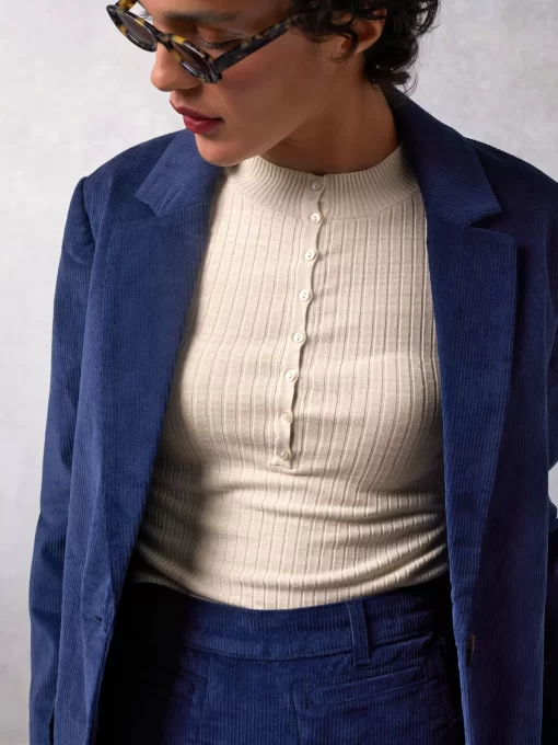 Clothing Rouje | Edie Sweater Uni Beige