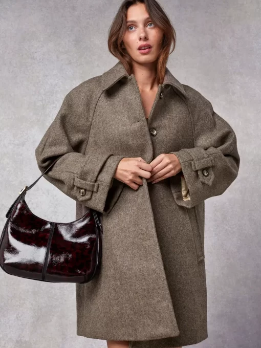 Clothing Rouje | Edwin Coat Uni Taupe