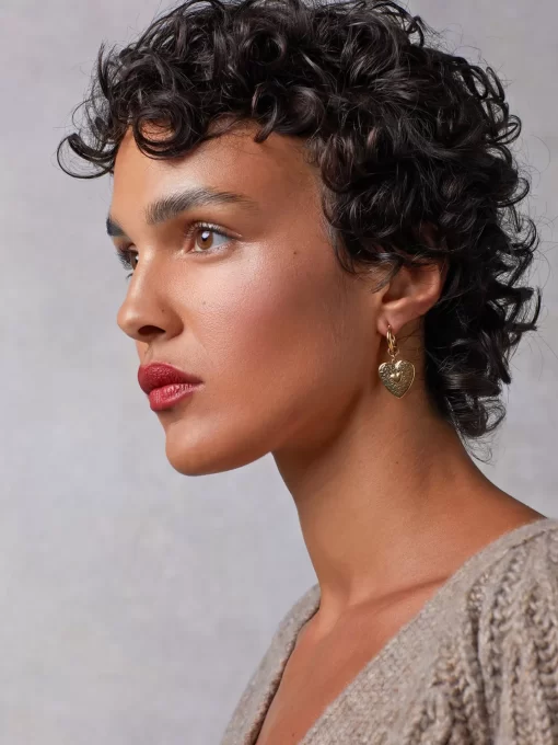 Accessories Rouje | Emilie Earrings Uni Dore Vieilli