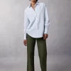 Clothing Rouje | Esteve Shirt Raye Bleu