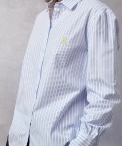 Clothing Rouje | Esteve Shirt Raye Bleu