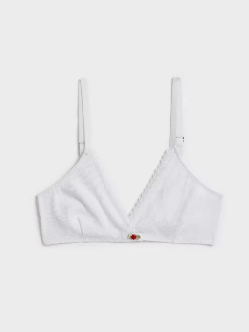 Clothing Rouje | Felicia Bra Uni Blanc