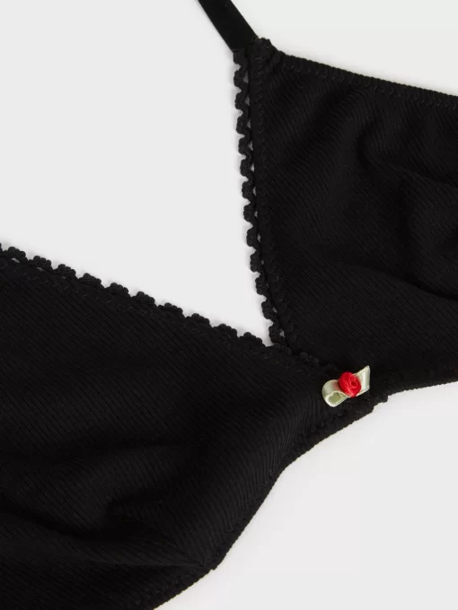 Clothing Rouje | Felicia Bra Uni Noir
