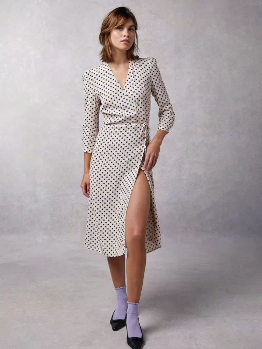 Clothing Rouje | Gabin Dress Carmen Beige