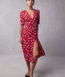 Clothing Rouje | Gabin Dress Red