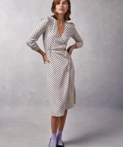 Clothing Rouje | Gabin Dress Carmen Beige