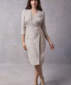 Clothing Rouje | Gabin Dress Carmen Beige