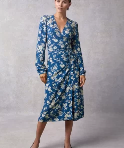 Clothing Rouje | Gabin Dress Blue