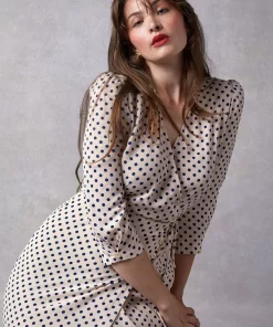 Clothing Rouje | Gabin Dress Carmen Beige